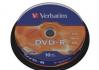Verbatim DVD-R 4.7GB 16x matte silver/AZO c10
